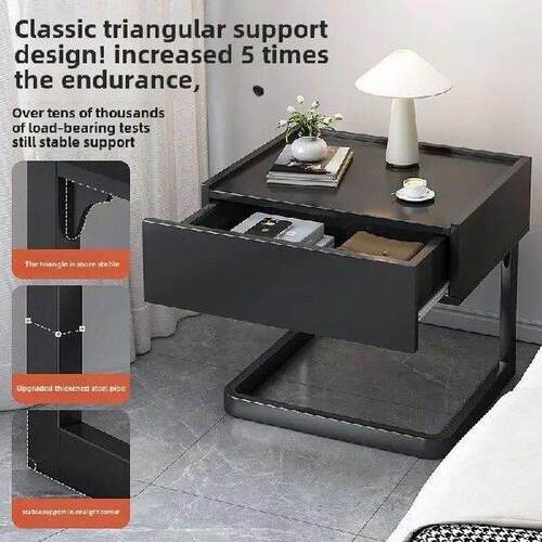 Modern Simple Bedside Table Luxury Floating Bedroom Small
