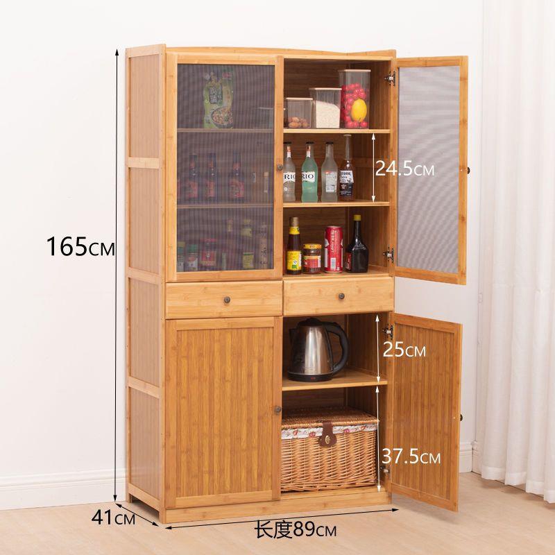 即“走单子”厨房餐边柜简约碗柜茶水柜餐厅大容量储物柜家用碗橱