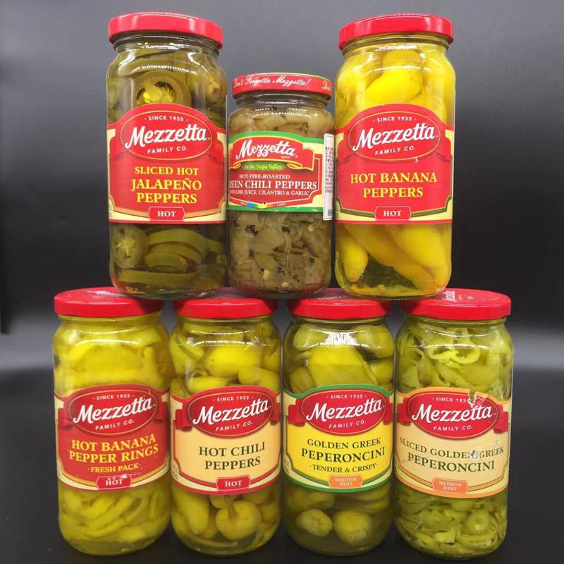 Mezzetta Peperoncini Jalapeno Peppers披萨辣椒圈切片酸辣泡椒