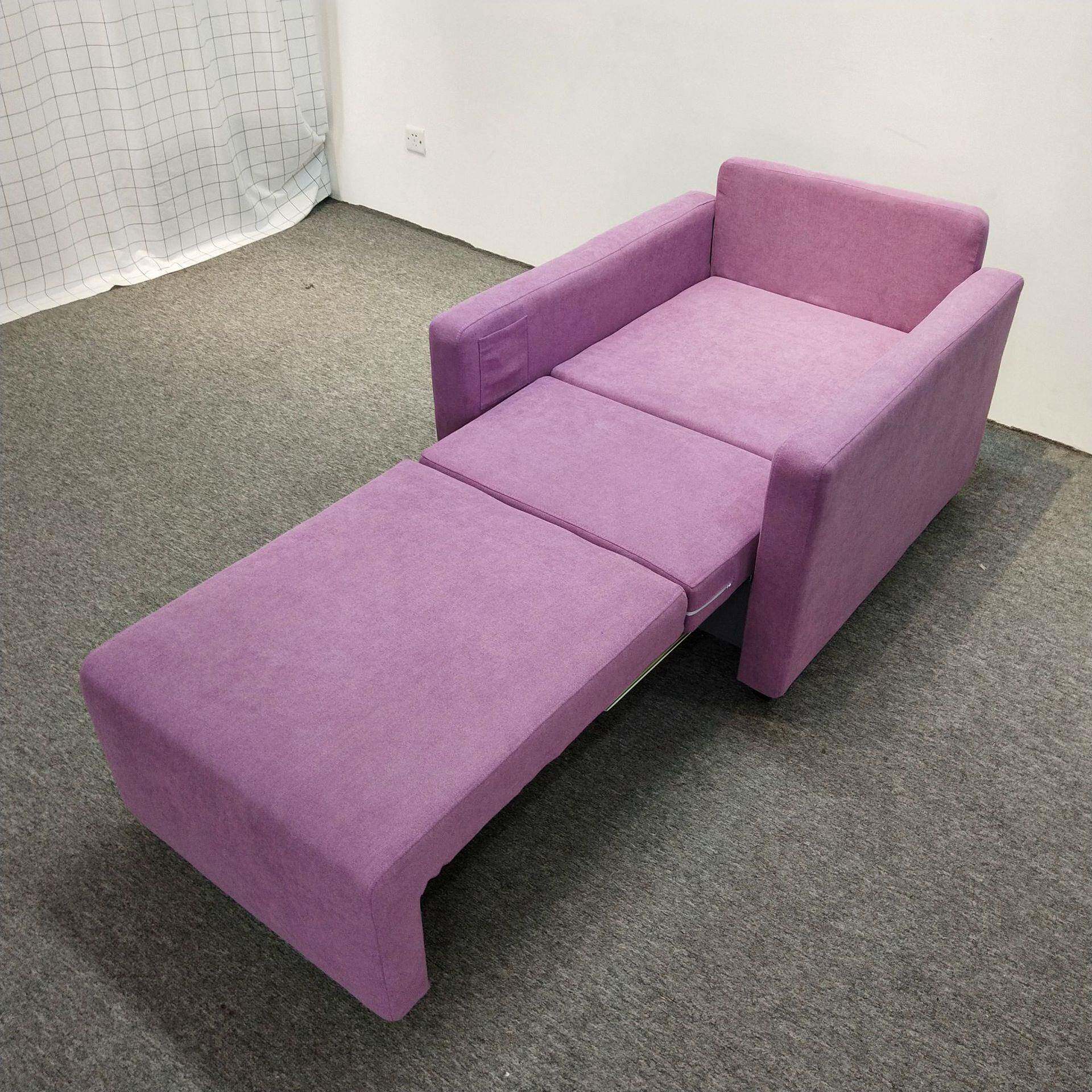 单人位沙发床可折叠小户型书房办公室午休沙发椅多功能两用沙发床