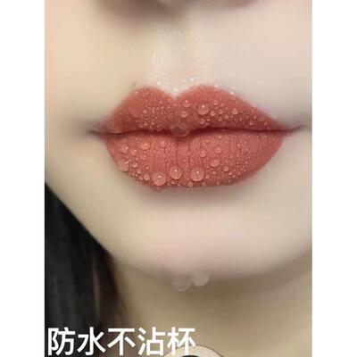 李佳琪不沾杯不掉色肉桂奶茶豆沙胡萝卜口红雨衣素颜唇釉显白防水