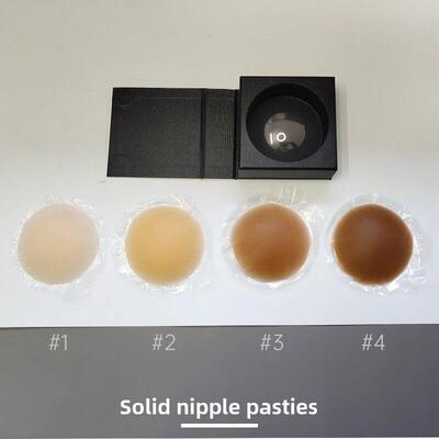 固态硅胶乳贴 Silicone nipple Reusable Nipple Cover Bra Pad