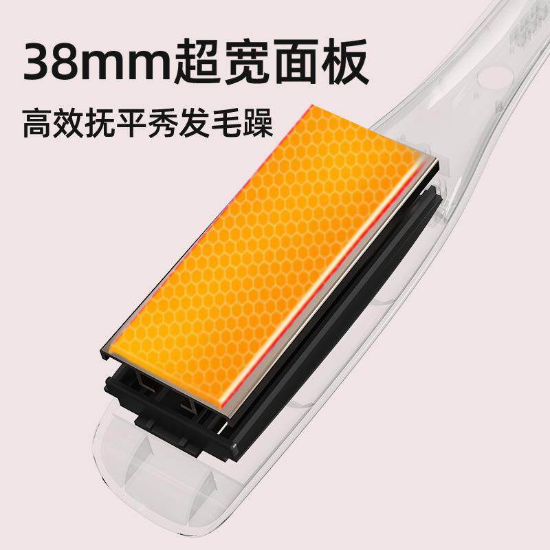 新款直销跨境夹板直卷干湿两用不伤发直发器调温拉直板夹刘海熨内