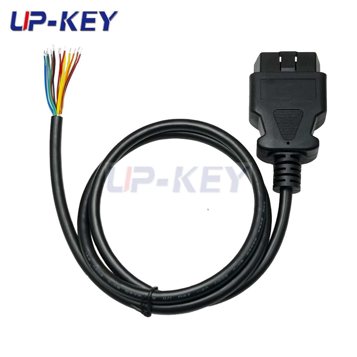 OBD连接线J1962车载测试线obd2诊断转接线卡车货车兼容接口24V