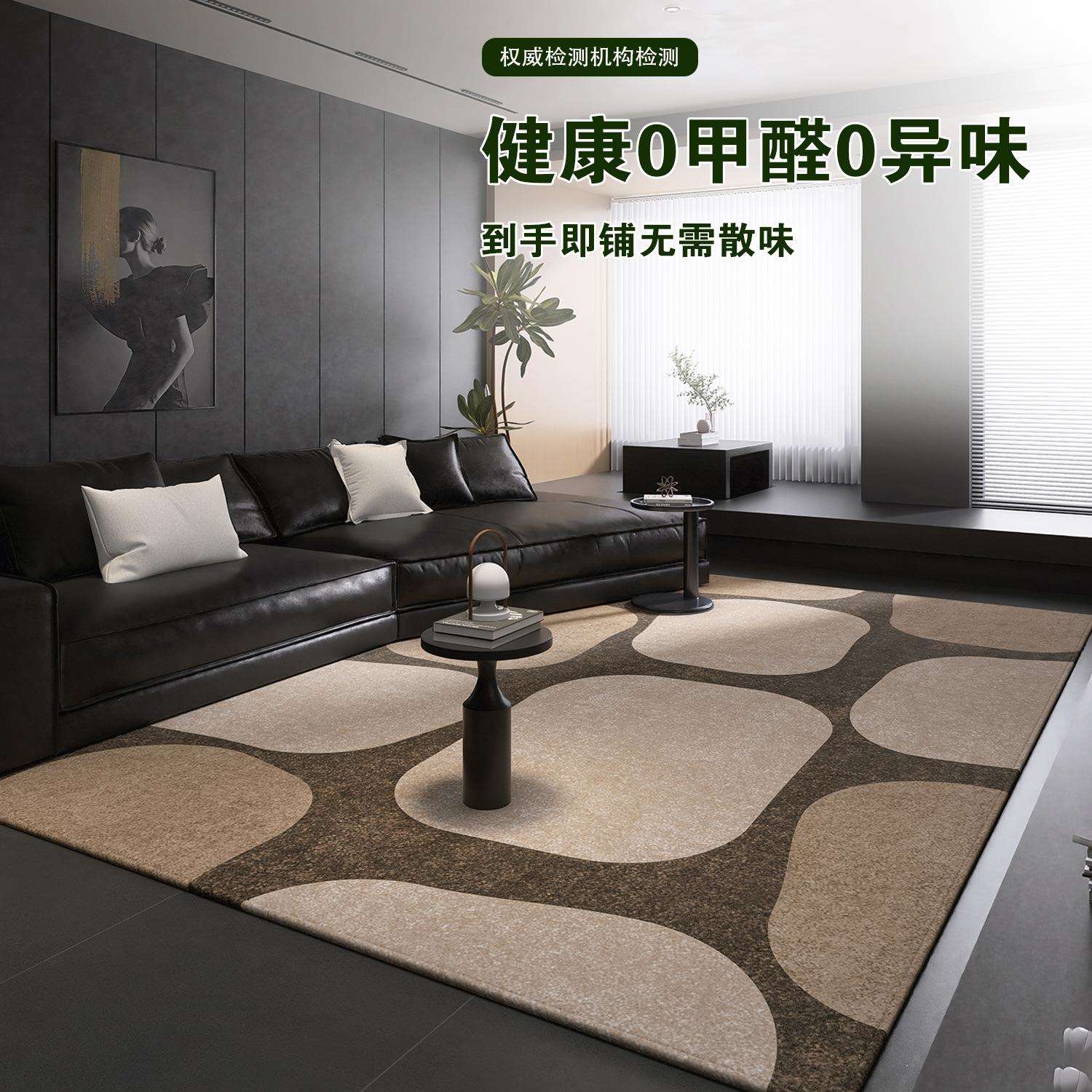 地毯客厅2025新款免洗可擦床边卧室地垫温馨房间布置现代轻奢高级