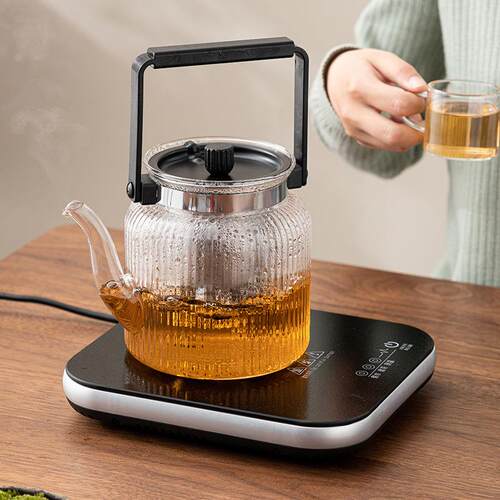 厂家超薄电陶炉煮茶器小型多功能家用静音玻璃养生茶壶烧水煮茶炉