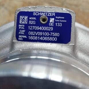 重汽曼卡082V09100 涡轮增压器增压机配件 7580发动机12709400029