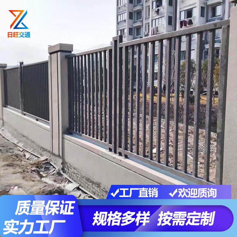 锌钢护栏镀锌铁艺围栏户外别墅围墙学校工厂庭院小区隔离防护栅栏