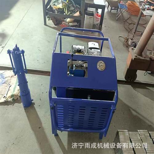 应急液压打桩机 防汛抢修液压动力站可带渣浆泵破碎镐植桩机