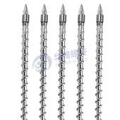 定做注塑机螺杆发那科住友台中台富挤出机螺杆全硬合金A级螺杆