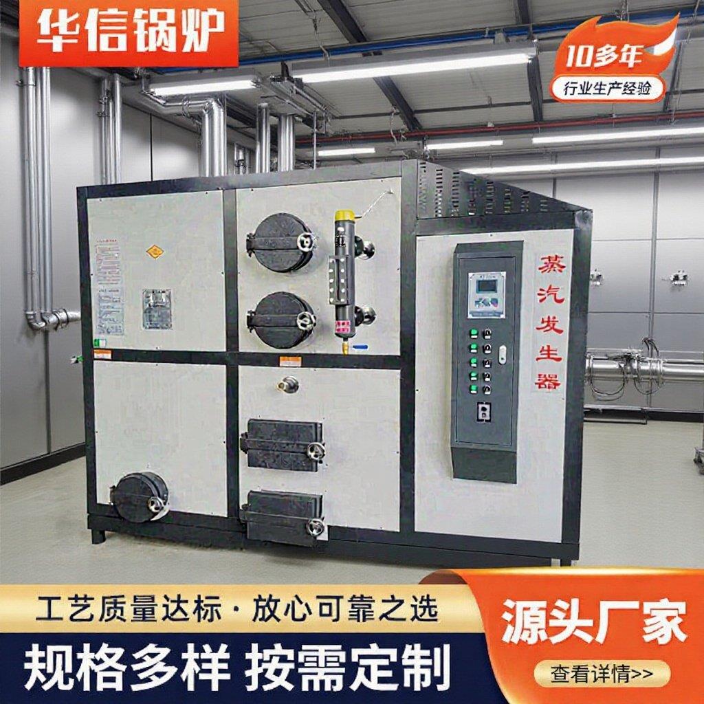 全自动生物质蒸汽发生器1吨2吨商用食品厂服装厂用大型蒸汽发生器