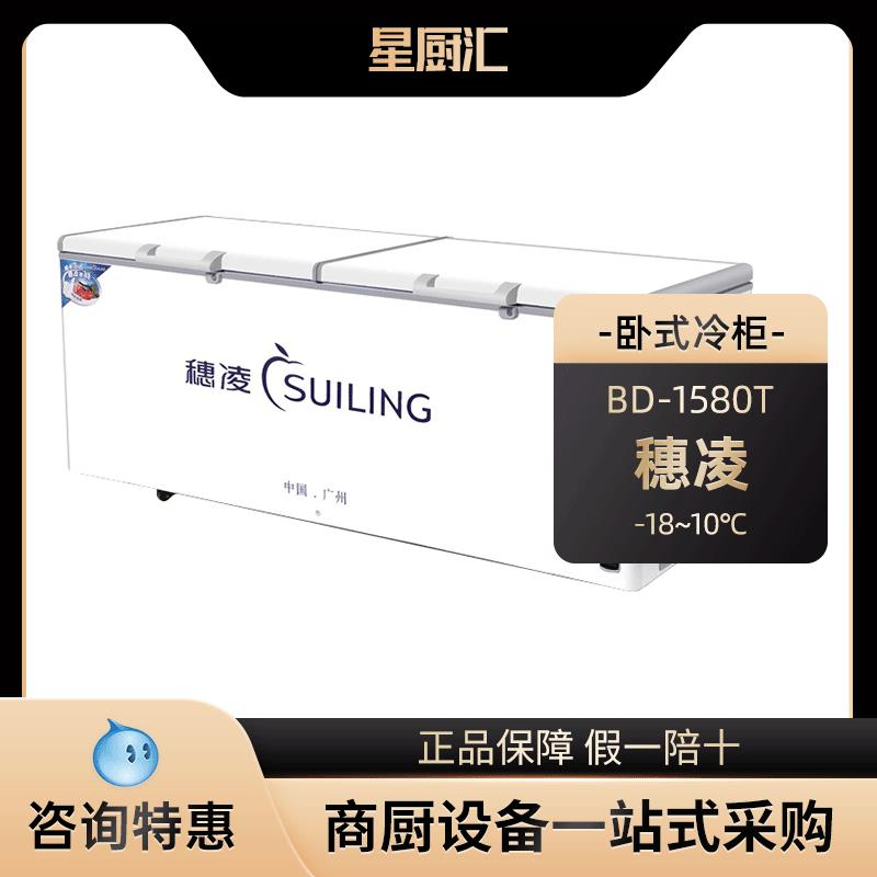 BD-1580T商用冰柜卧式大容量冷柜单温冷藏冷冻转换大型冰柜
