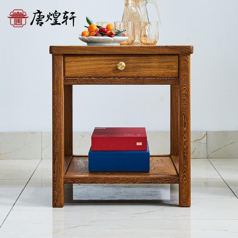 鸡翅木移动茶车实木茶桌家用小茶台烧水壶一体中式客厅茶几小户型