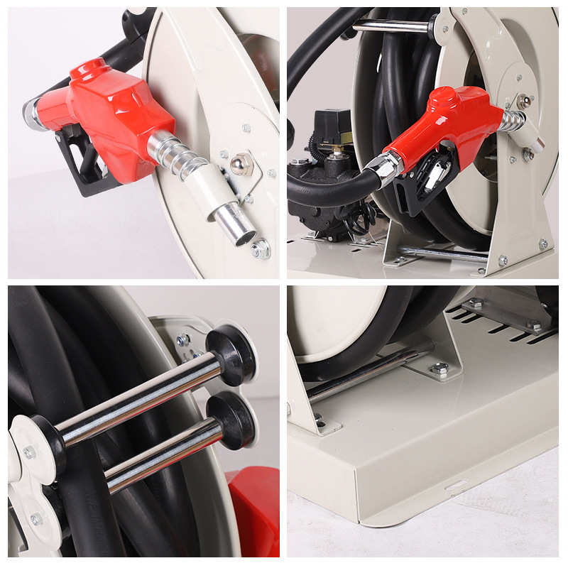 高压收缩器管加油机绞盘卷伸缩卷管器 水管自动收卷器卷管器批发