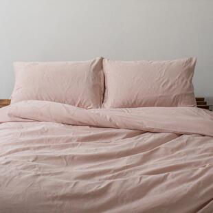 云憩织境 加厚全棉长绒棉床上四件套纯棉被套色织提花床上用品