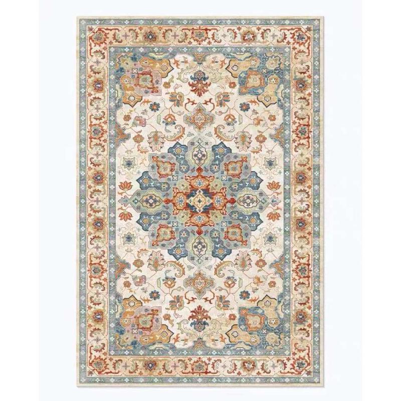 批发土耳其波斯客厅地毯地垫复古民族水洗折叠runner走廊卧室