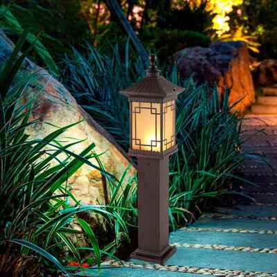 新中式典草MF-CPD03坪灯水草地灯庭院灯墅户外防古别花园灯小区景