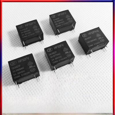 宏发Hf32Fv- g 12hstf继电器Hf32Fv 5 6 9 24 48hsltf继电器4引脚