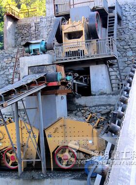 采石场碎石生产线配置方案 河南黎明重工建材砂石设备厂