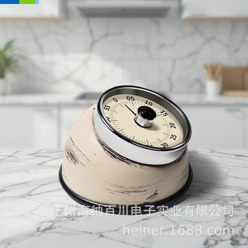 不醒规复古机械定器 厨则2M08房烹饪倒计时器 时间管时理提器