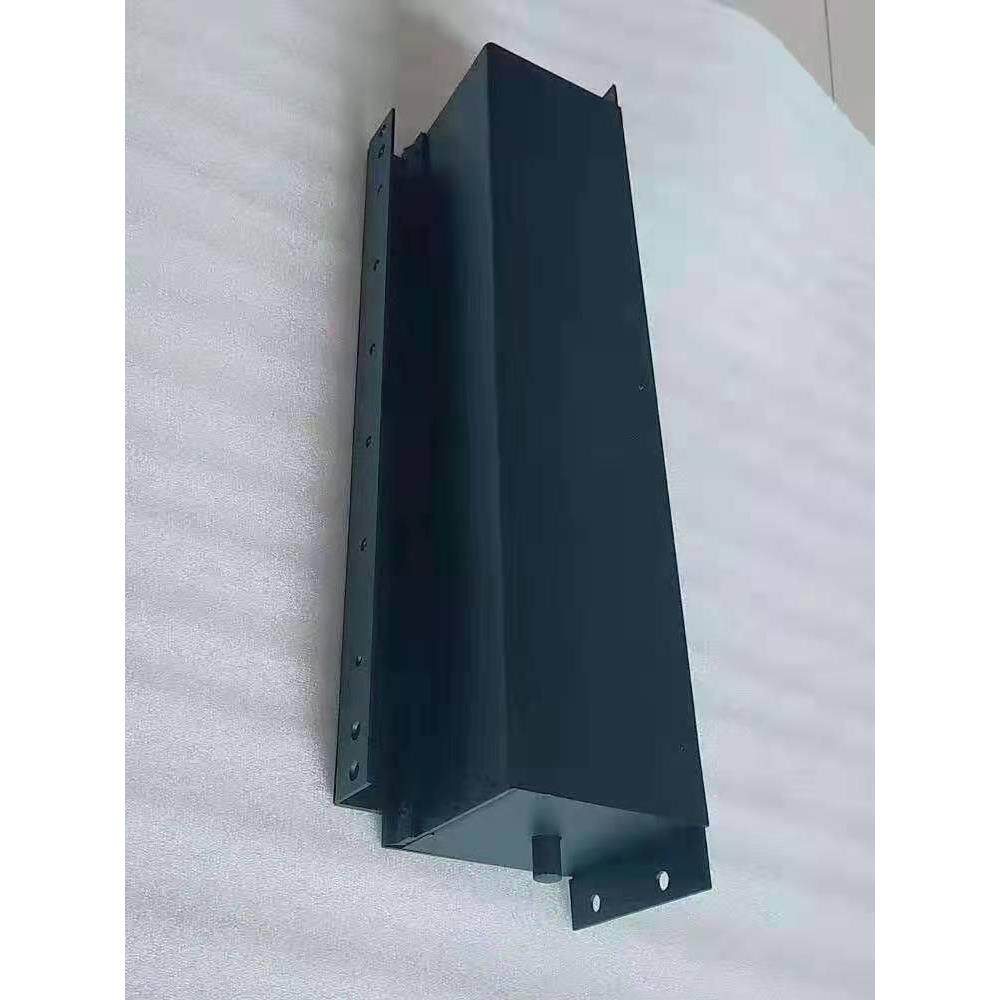 卷帘防护罩自动伸缩箱体支架式机床防尘罩不锈钢带三防布卷轴