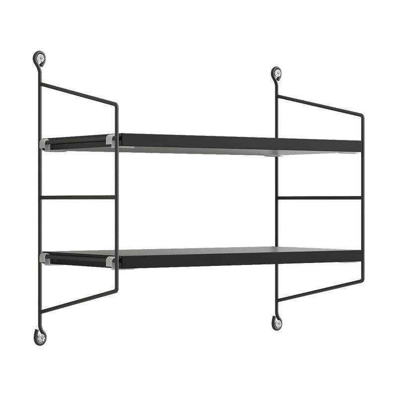 电视墙面挂壁装饰搁板层架实木墙上置物架挂墙一字隔板多层书架