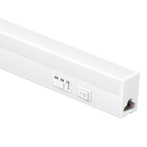 三色带开关T5T8全塑灯管led日光管拨码灯管长条灯一体日光灯