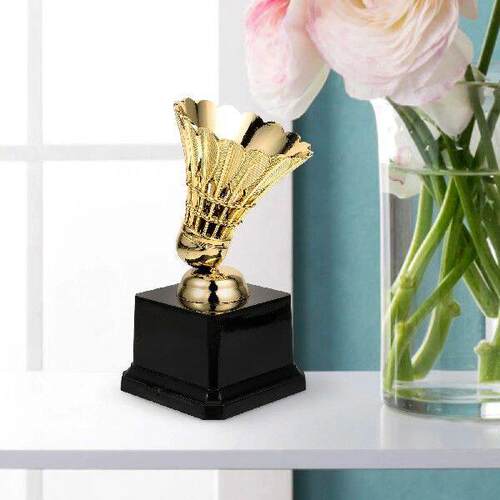 Badminton Trophy Award Medal Sports Competition Decorative