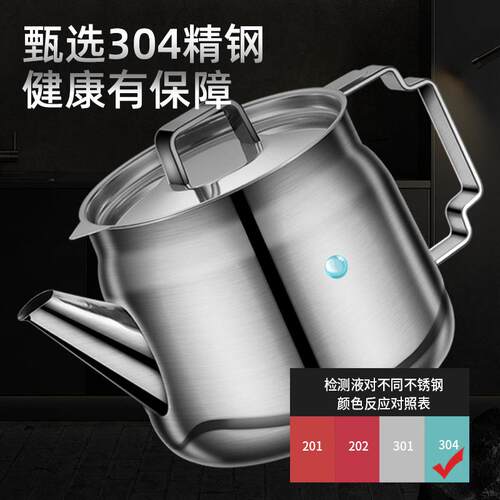 30不锈钢油壶家用防漏油酒壶倒瓶安房士壶调味瓶罐厨WZX8884装油