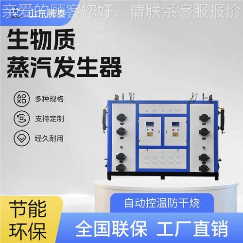 600公斤物质发颗粒生汽生器 制衣蒸TTRQ-0.6厂烘干洗涤熨烫干洗店