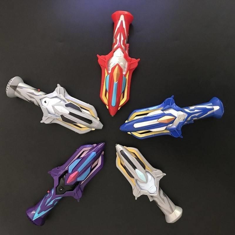银河火花变身器维克特利奥特曼武器儿童玩具男孩黑暗火花枪召唤器