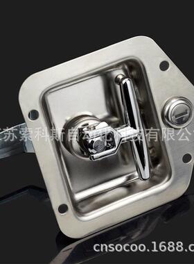 不锈钢304面板锁机箱机柜开关控制柜门锁工业五金设备MS830-2