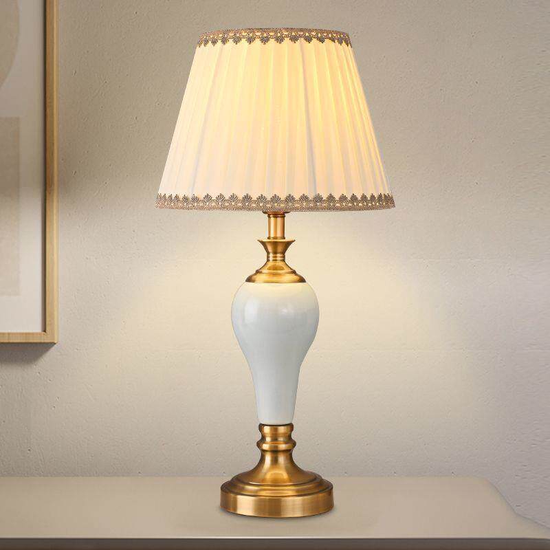 美式复古台灯新中式法式现代简约卧室欧式床头灯调光温馨小夜灯