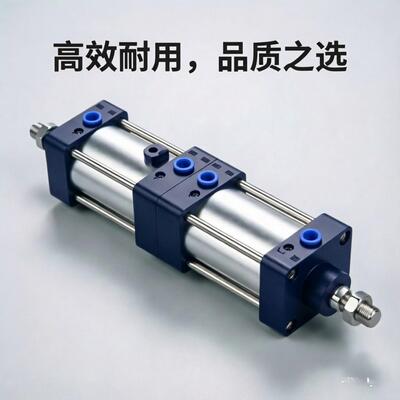 SCT倍力气缸气动增压大推力32X40X50X63X75X80X100X125X160X200X0