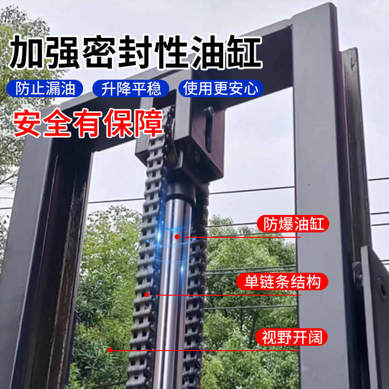 诺力电动叉车1.5吨堆高车2吨升降叉车手动液压搬运叉车电动堆高车