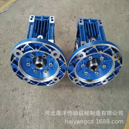 NRV轴输入减速机NMRV法兰蜗轮蜗杆重工业厂家减速器
