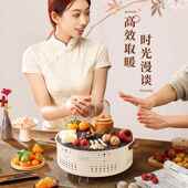 套装 烧烤 形户 001内便携式 围炉架煮茶圆多功能碳烤炉烧烤炉室AKX