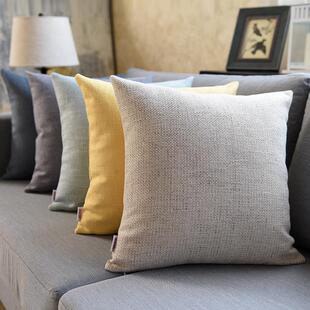 ALEX沙发抱枕亚麻靠垫客厅现代简约靠枕套床头大靠背布艺汽车腰枕