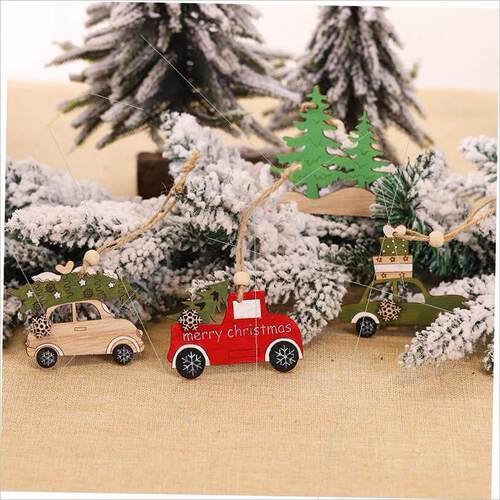 Christmas tree animal car pendant decoration gift圣诞