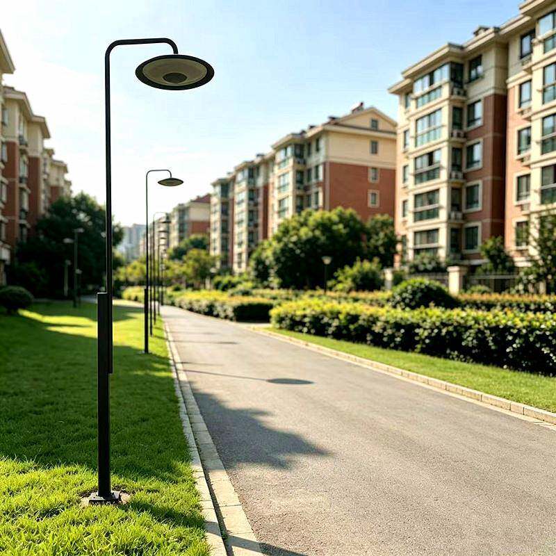 太阳能一体化庭院灯小区路灯景观灯室外家用别墅道路照明3米路灯