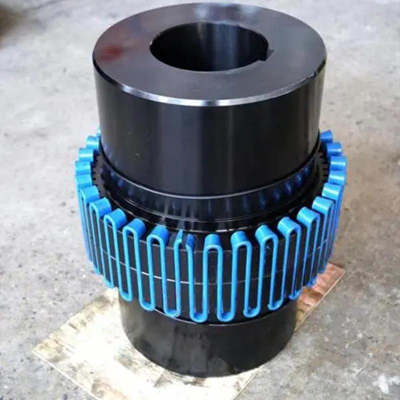 蛇簧轮簧联轴器JS371蛇形弹型簧靠背大扭矩井下输送机弹性蛇联轴