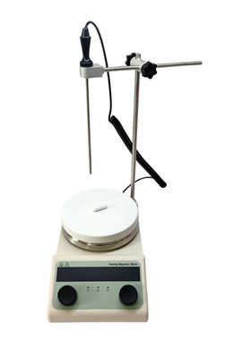 磁力搅拌机300W 加热实验室混合器 1500 RPM带温度控制定时搅拌器