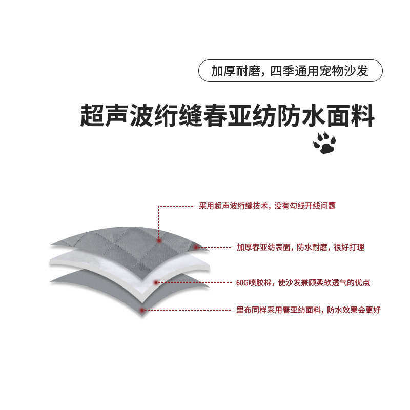 一件起批宠物狗窝沙发垫猫床防水可拆洗夏季春亚纺四季耐磨抓,宠物/宠物食品及用品,狗窝/屋/帐篷/沙发,淘宝优惠券,粉丝福利购,淘宝优惠卷