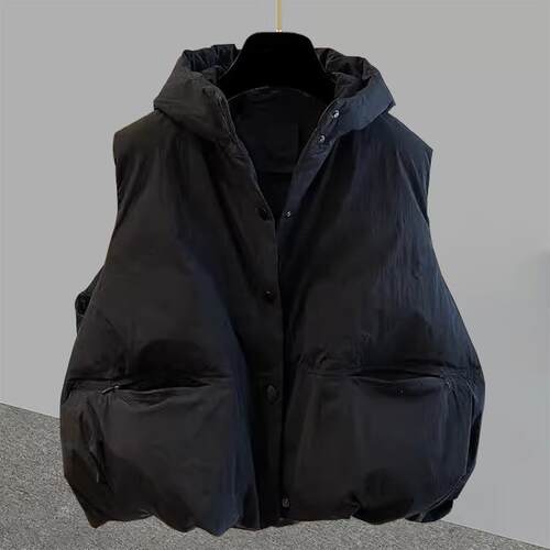 N 25038 Men's Hooded Cotton Suit 棉服套装