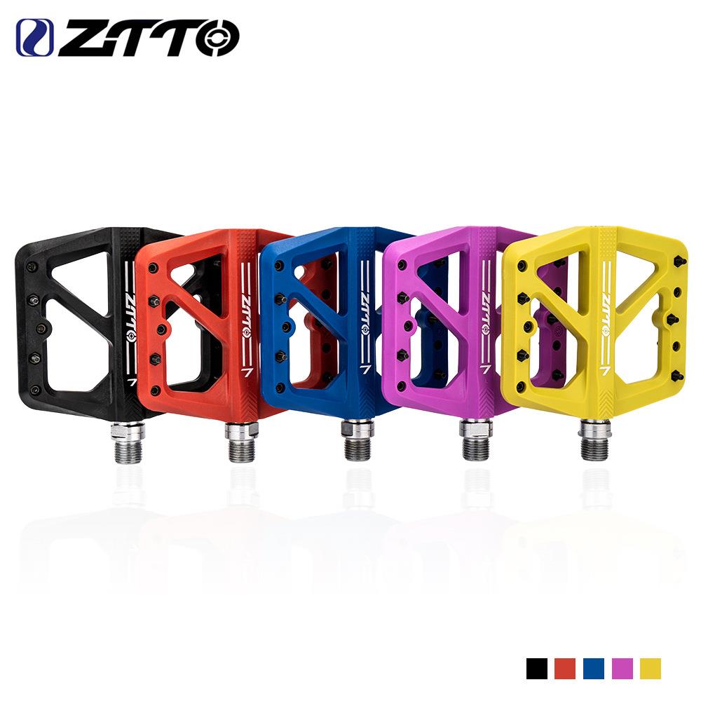 ZTTO跨境自行车脚踏培林山地车尼龙脚蹬轴承骑行脚踏板单车配件