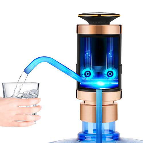 无线动抽水器动上水电矿泉水水桶装自家用饮水机头双泵出水大