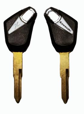 摩托车川崎适用Z250/SL Z1000 Z800 z900机车钥匙胚钥匙 可装芯片