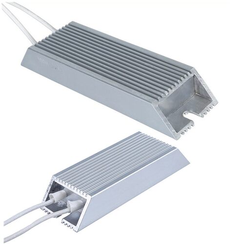RXLG变频器制动刹车铝壳电阻100W50R30R40R20R60R70R欧再生电阻