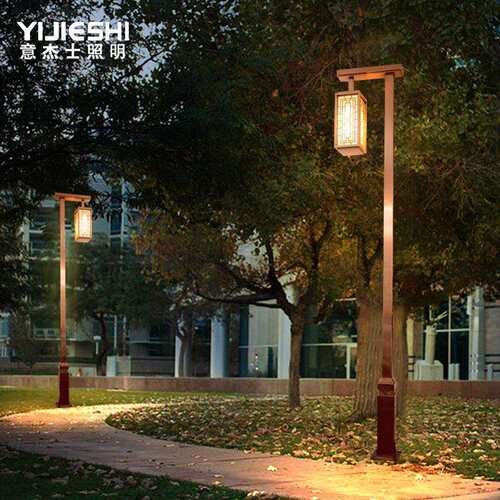 意拉杰士房中古式典庭院灯别墅小区地产景区特色丝不锈钢庭YJS-LS