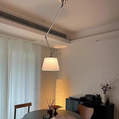 折Ar9549temid可古移位中餐厅吊灯意大利设计师书房卧室餐摇臂桌